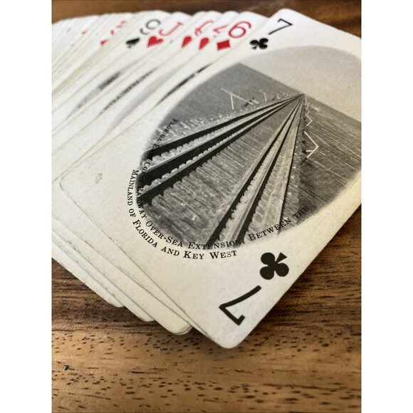 Florida Vintage Deck of Cards Photos East Coast Florida c1950's ( 52 Cards ) - Picture 6 of 7